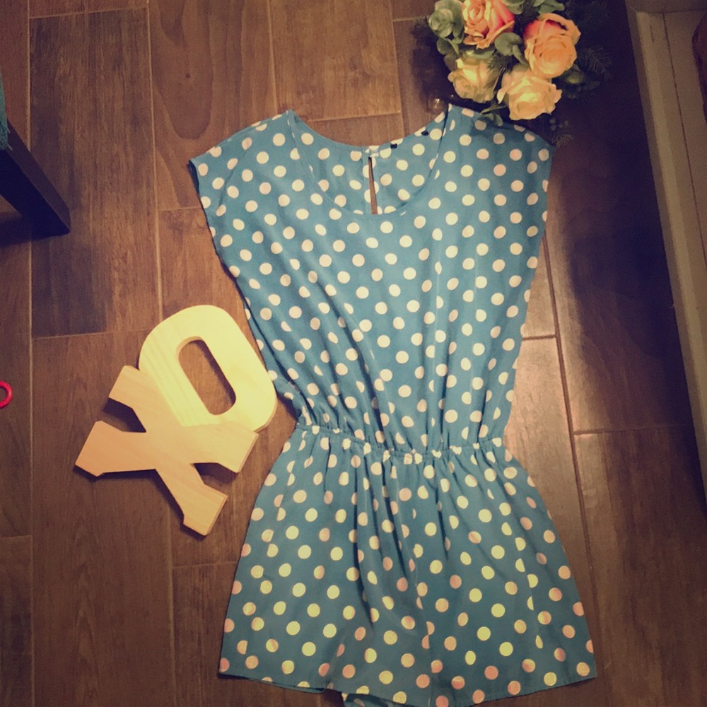 Polka Dot Romper